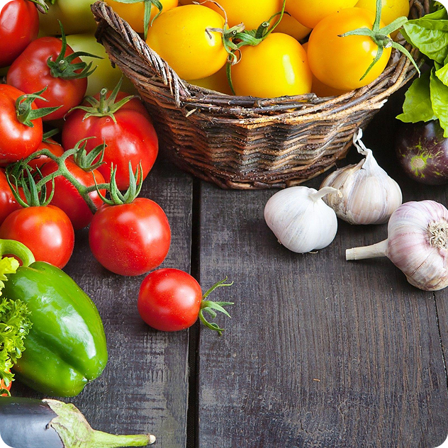 Fresh vegetables